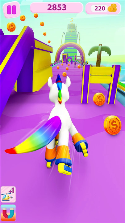 Unicorn Kingdom: Running Games screenshot