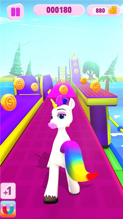 Unicorn Kingdom: Running Games screenshot