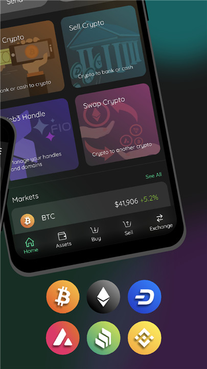 Edge - Bitcoin & Crypto Wallet screenshot