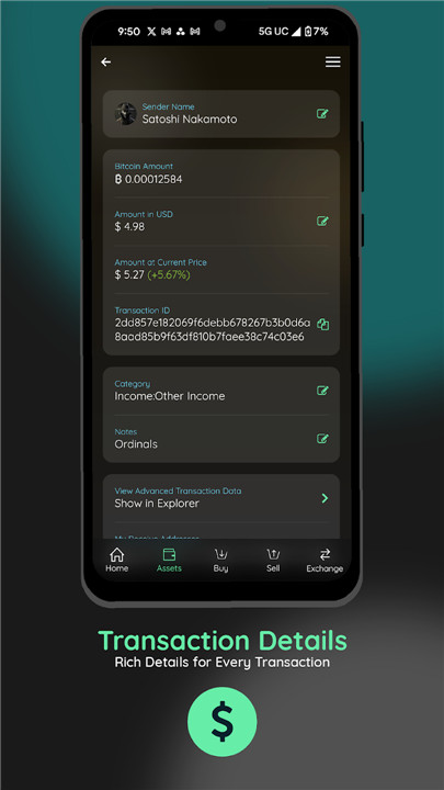 Edge - Bitcoin & Crypto Wallet screenshot