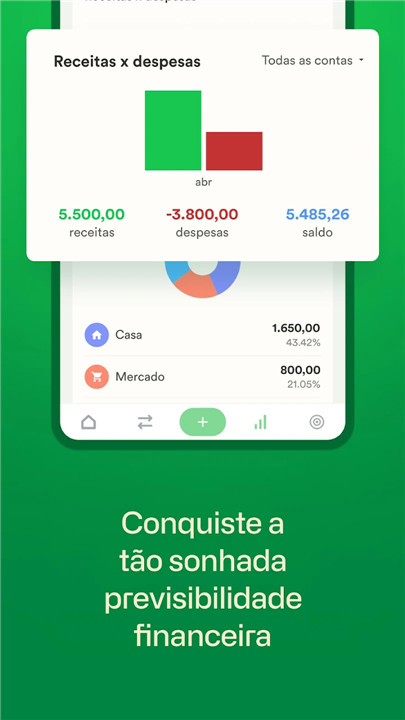 Organizze: Finance tracker screenshot