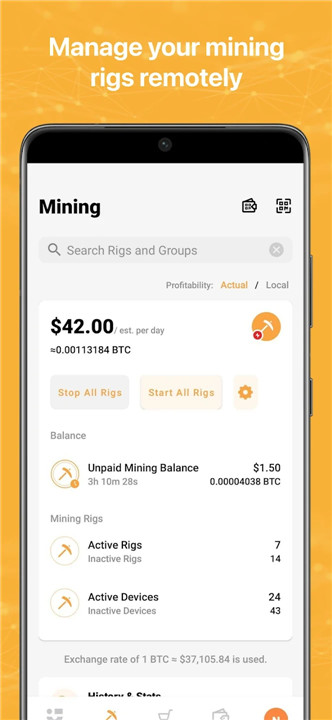 NiceHash screenshot