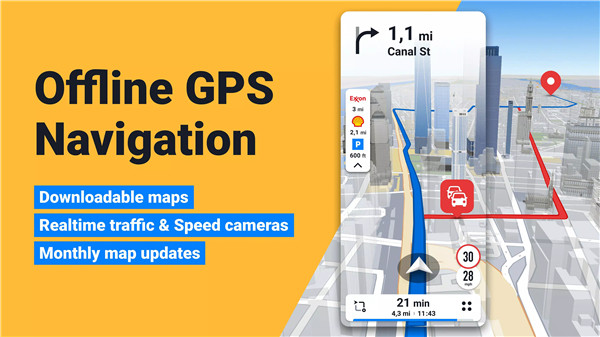 Sygic GPS Navigation & Maps screenshot