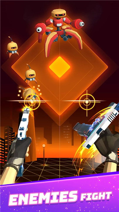 Dual Guns: Music Shooter Game screenshot