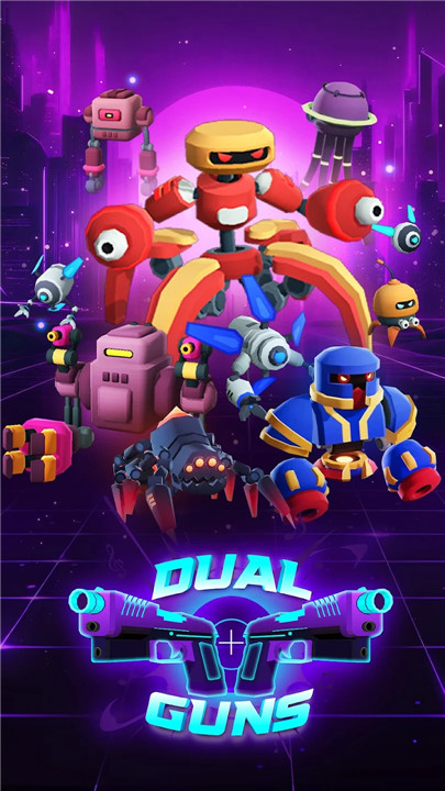 Dual Guns: Music Shooter Game screenshot