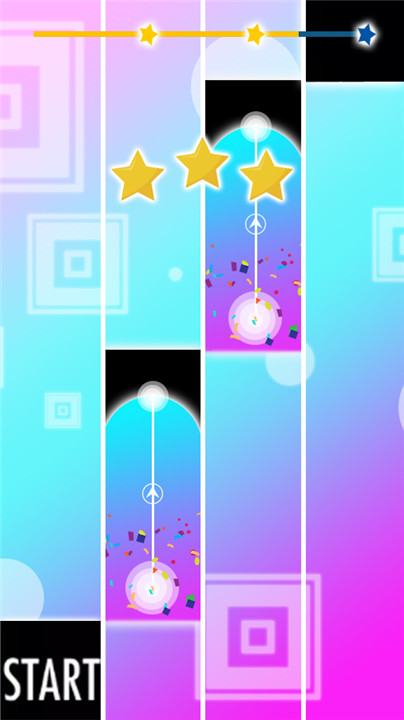 Chiquititas Piano Game Tiles screenshot