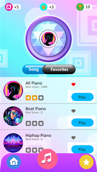 Chiquititas Piano Game Tiles screenshot