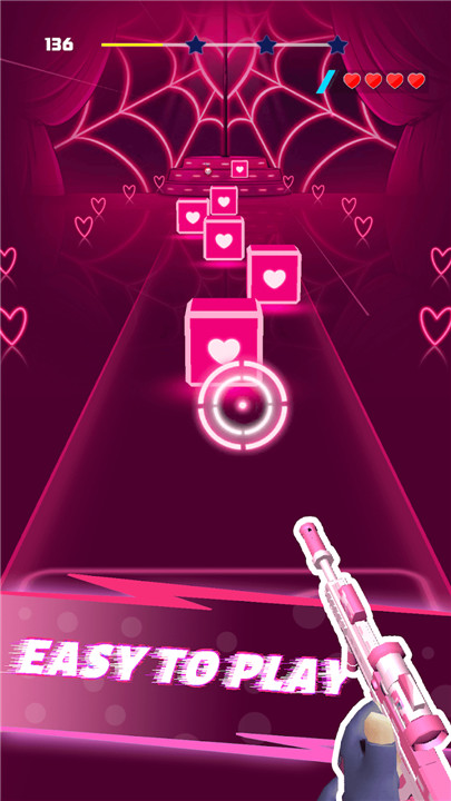 Cyber Shooter Edm Music Game screenshot