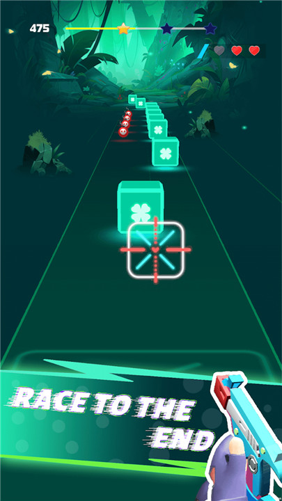 Cyber Shooter Edm Music Game screenshot