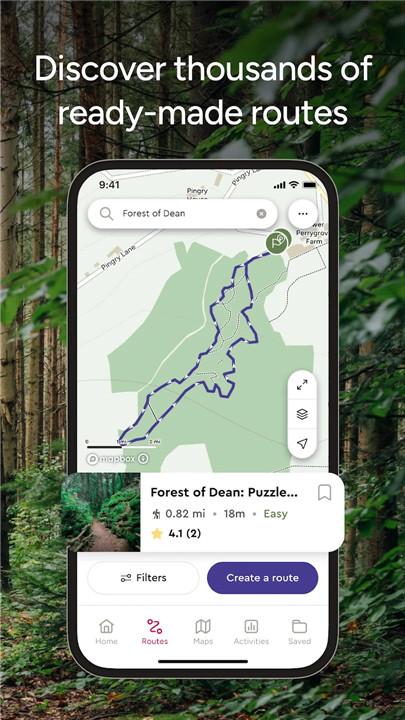 OS Maps: Walk, Hike, Run, Bike screenshot