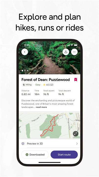 OS Maps: Walk, Hike, Run, Bike screenshot