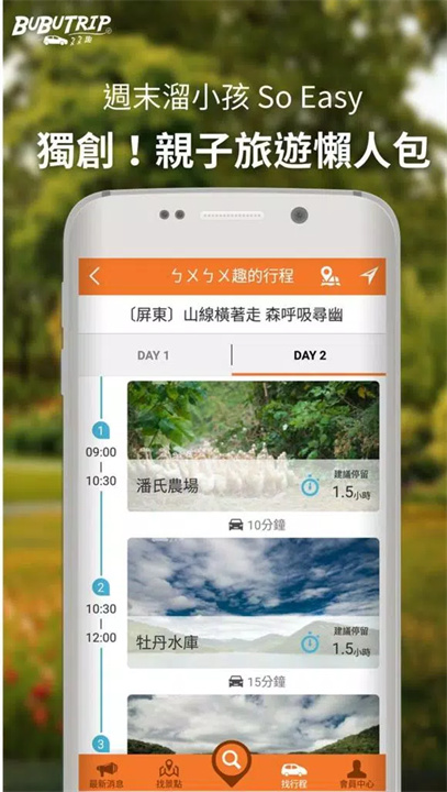 BuBuTrip親子旅遊趣 screenshot