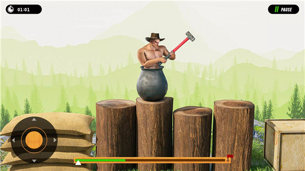 Hammer Climber Man: Pot Man 3D screenshot