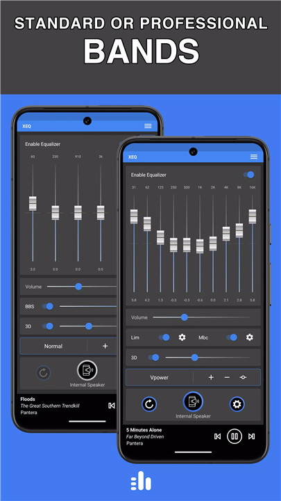 Equalizer & Bass Booster - XEQ screenshot