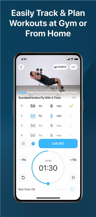 JEFIT健身计划跟踪器 screenshot