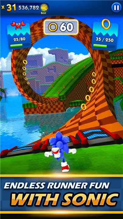 Sonic Dash - 无尽跑酷 screenshot