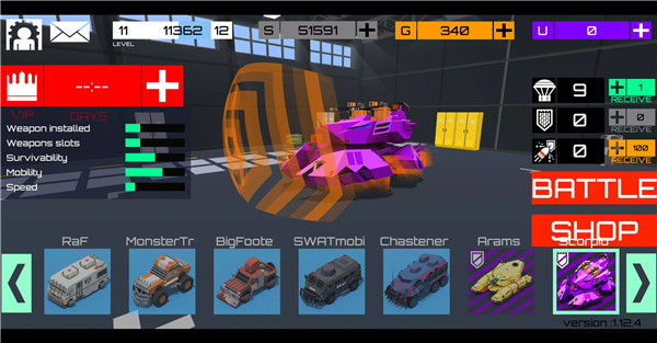 BATTLE CARS: war of machines screenshot