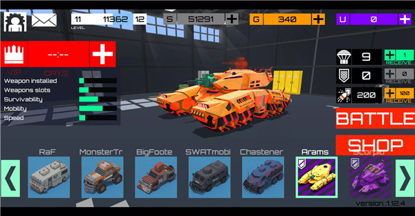 BATTLE CARS: war of machines screenshot