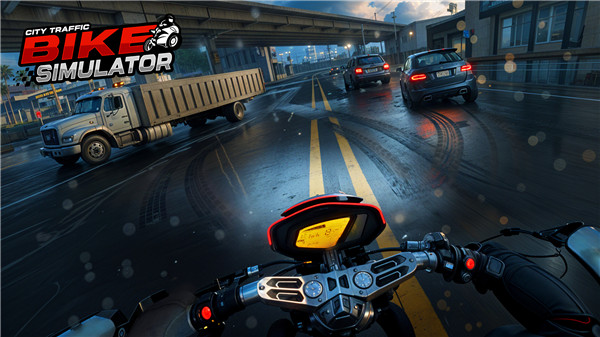 City Traffic Bike Simulator screenshot