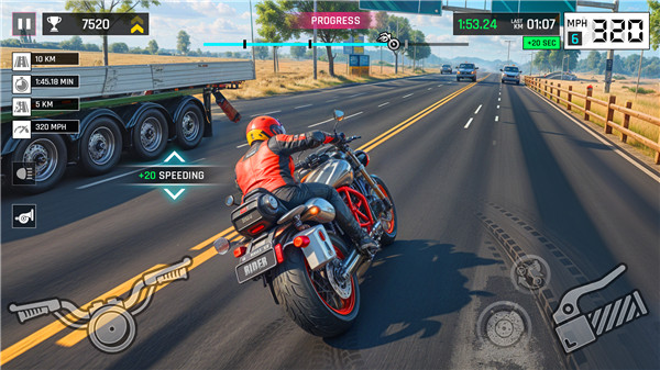 City Traffic Bike Simulator screenshot