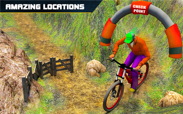 BMX Boy Bike Stunt Rider Game screenshot