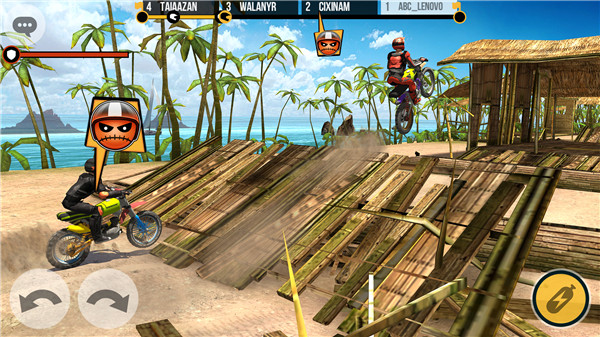 Clan Race: PVP Motocross races screenshot