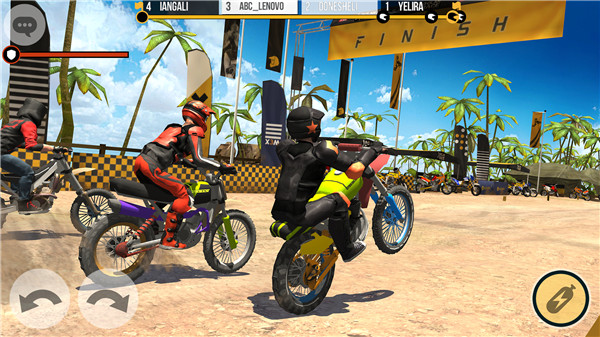 Clan Race: PVP Motocross races screenshot