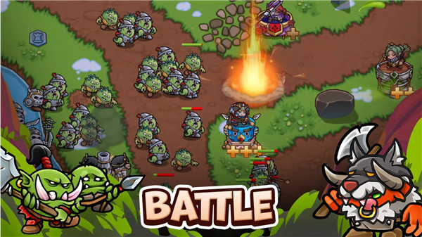 Crazy Defense Heroes - TD Game screenshot