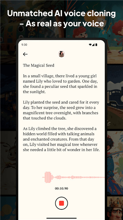 MomSays: AI Bedtime Stories screenshot