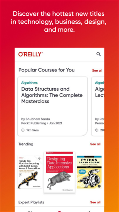 OReilly screenshot