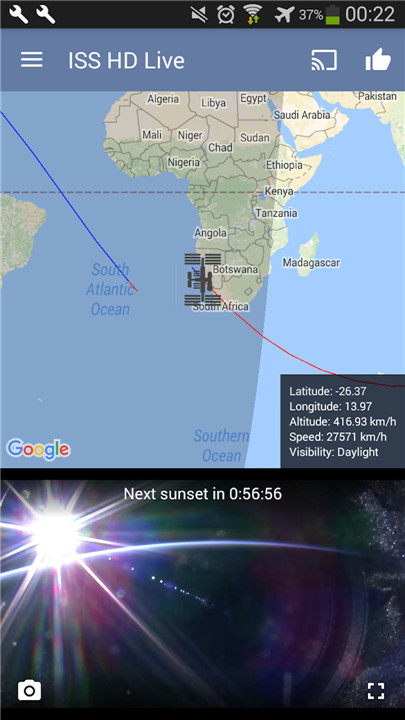 ISS Live Now: View Earth Live screenshot