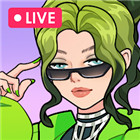 Idol Livestream: Dress Up Game logo