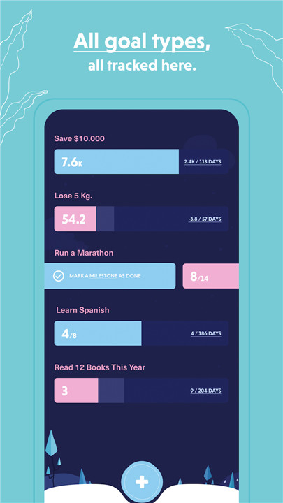 haatch. - Goal & Habit Tracker screenshot