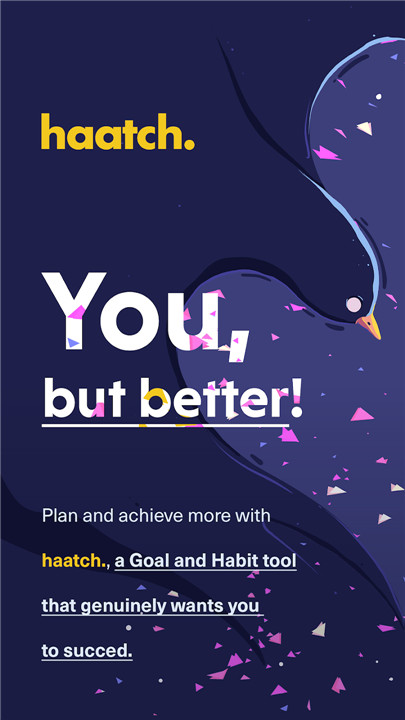 haatch. - Goal & Habit Tracker screenshot
