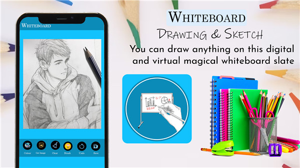 Whiteboard Sketch book screenshot