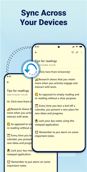 B Notes – Notepad Notebook app screenshot