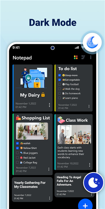 B Notes – Notepad Notebook app screenshot