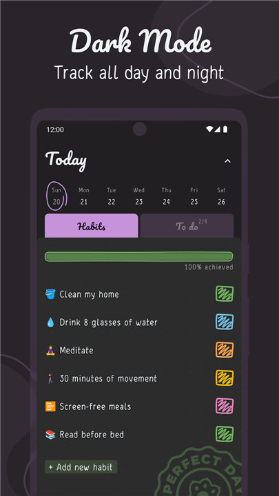 Hizo: Habit Tracker & Todo screenshot