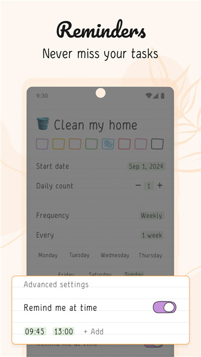 Hizo: Habit Tracker & Todo screenshot