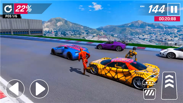 Traffic Racing Car Destruction screenshot