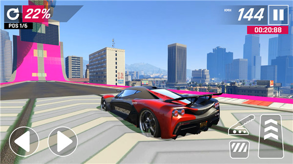 Traffic Racing Car Destruction screenshot