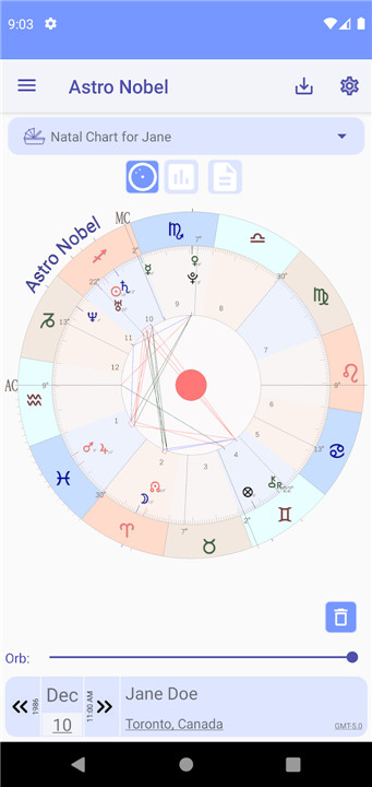 Astro Nobel - Astrology screenshot