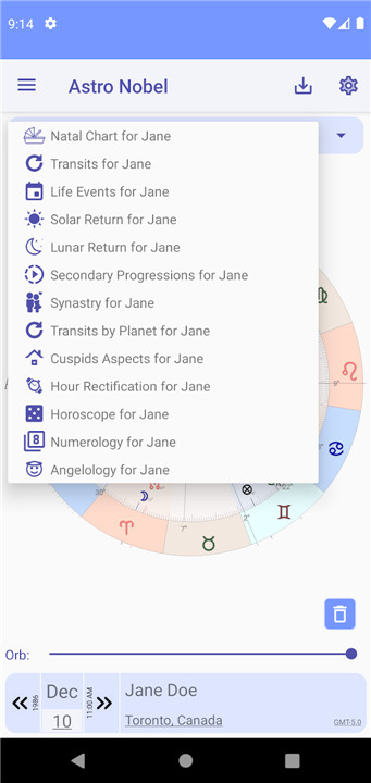 Astro Nobel - Astrology screenshot