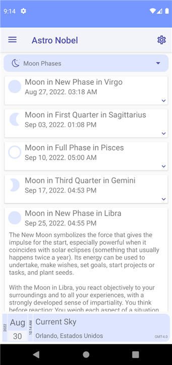 Astro Nobel - Astrology screenshot