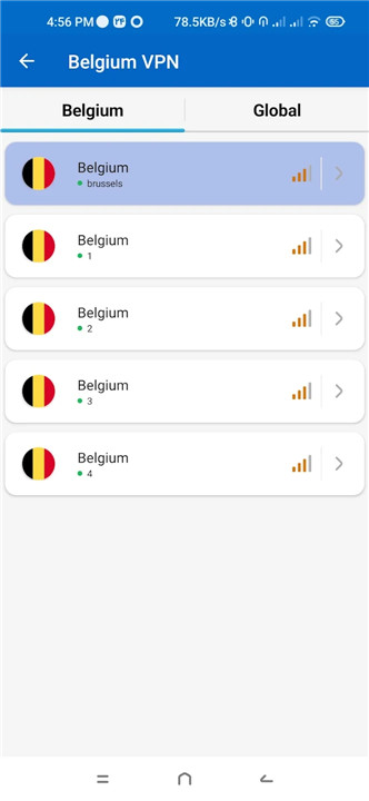 Belgium VPN - Fast & Secure screenshot