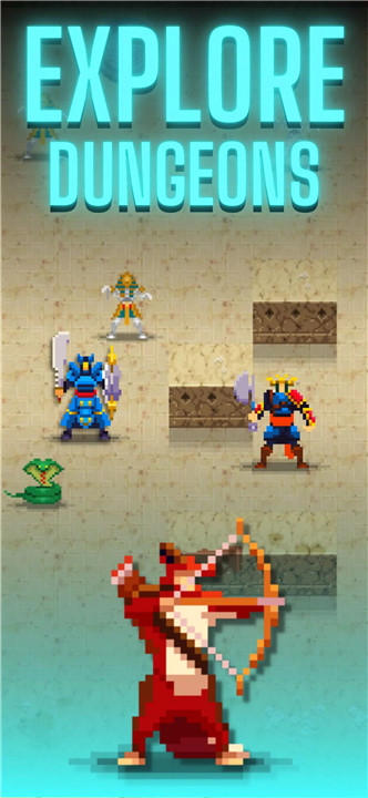 Dunidle: Pixel Idle RPG Games screenshot