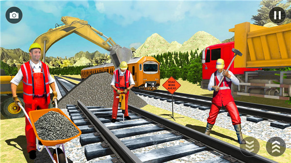 JCB Wala Game | Train Station screenshot