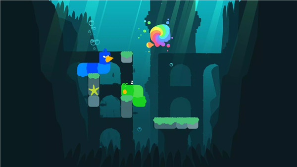 Snakebird screenshot