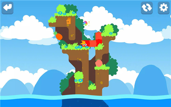 Snakebird screenshot