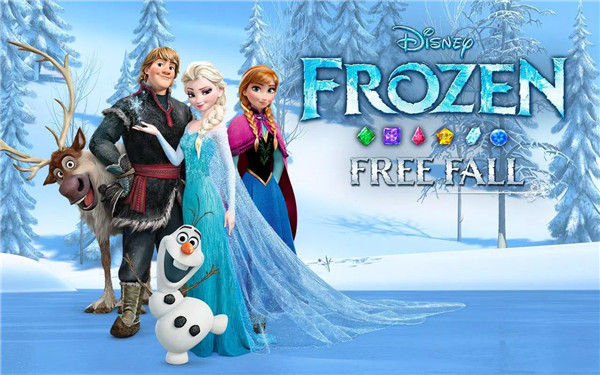 Disney Frozen Free Fall Games screenshot